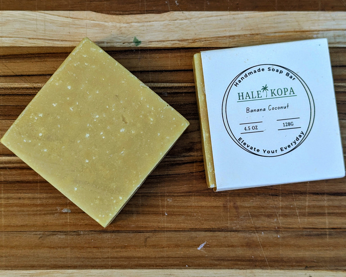 Banana Coconut Soap Bar