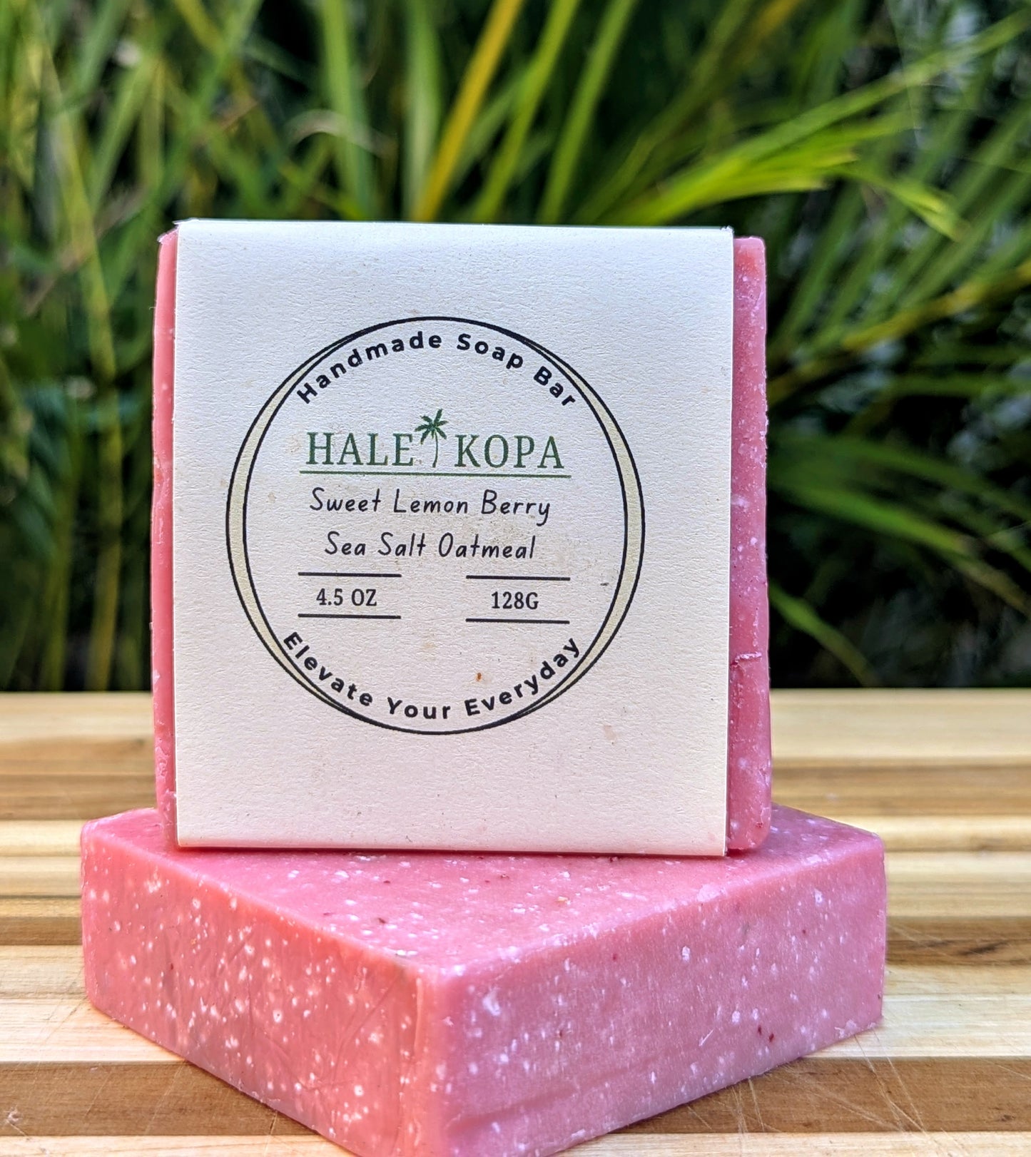 Sweet Lemon Berry Sea Salt Oatmeal Soap Bar
