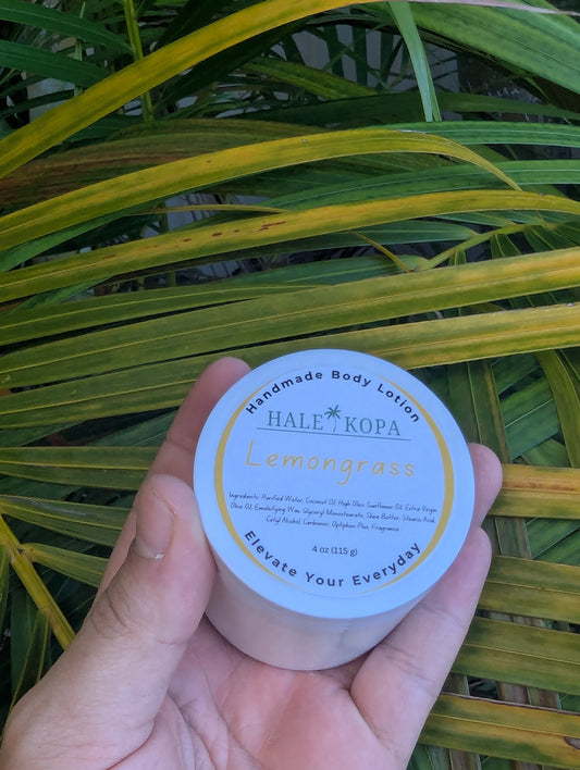 Lemongrass Body Lotion – Energizing Hydration with a Crisp, Citrus Herb Scent